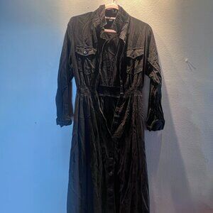 Black Button-Up dress